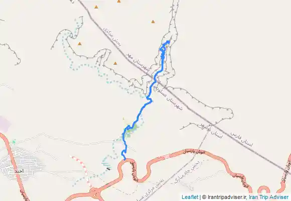 ترک جی پی اس آبشار درزو