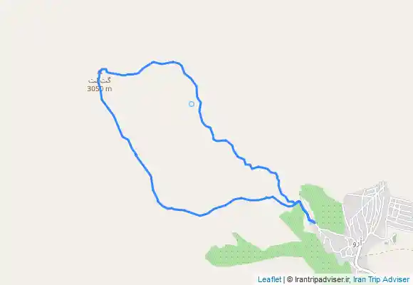 ترک جی پی اس قله چوکا از روستای آرو