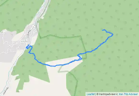 ترک جی پی اس Kolahgardan peak - قله کلاه گردان