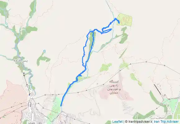 ترک جی پی اس پیمایش از گلابدره تا اردوگاه کلکچال