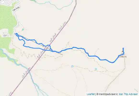 ترک جی پی اس قله کرکوه