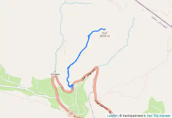 ترک جی پی اس قله لانه عقاب from Mobārakābād