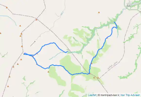 ترک جی پی اس خط الراس چمن 123 و شیرباد - زمستانه