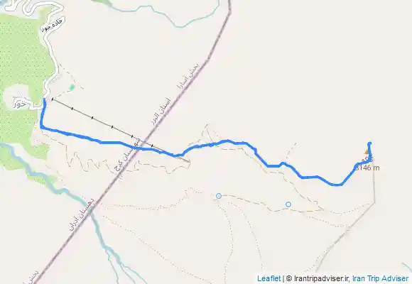 ترک جی پی اس قله کرکوه desde Khūr