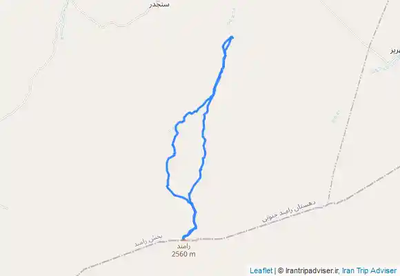 ترک جی پی اس قله رامند دانسفهان