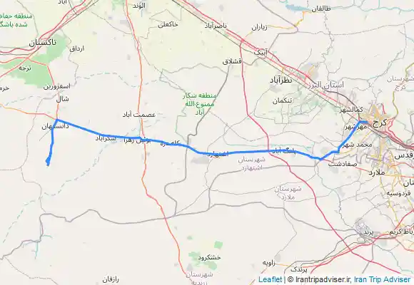 ترک جی پی اس Yazan - قله رامند - Golshahr