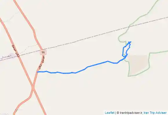 ترک جی پی اس گنبد نمکی جاشک SALT MOUNTAIN JASHK , BOSHEHR AT IRAN