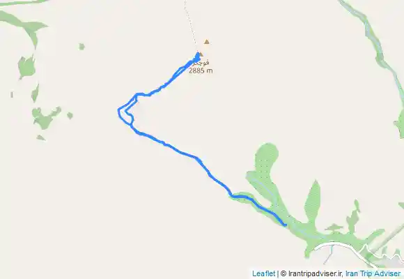 ترک جی پی اس شب مانی قله قوچگر