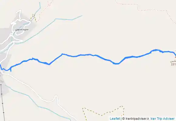 ترک جی پی اس قله دال نشین از شمشک روستای سپیدستان