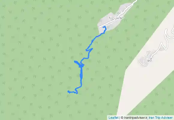 ترک جی پی اس آبشار خشکیدره یخی خلیندر