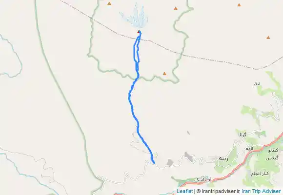 ترک جی پی اس دماوند زمستان