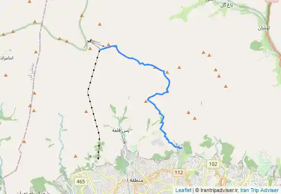 ترک جی پی اس Kolakchal and tochal صعود به قله کلکچال وقله توچال