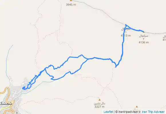 ترک جی پی اس صعود زمستانه سرکچال 1 و2 به همراه شبمانی در لجنی