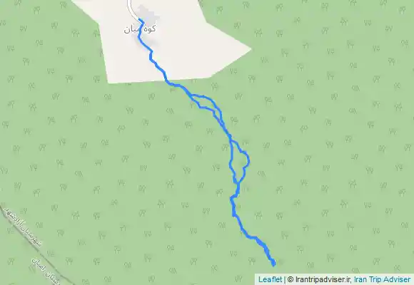 ترک جی پی اس آبشار چلم پرچین کوهمیان