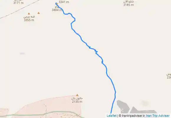 ترک جی پی اس پراو مسیر برگشت