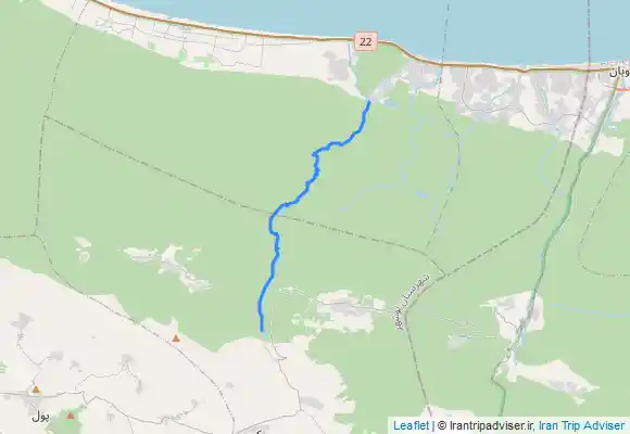 ترک جی پی اس مسیر کجور به سی سنگان