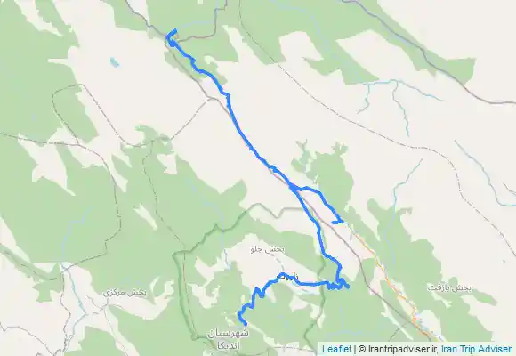 ترک جی پی اس Darreh-ye Qīleh - Shīmbār