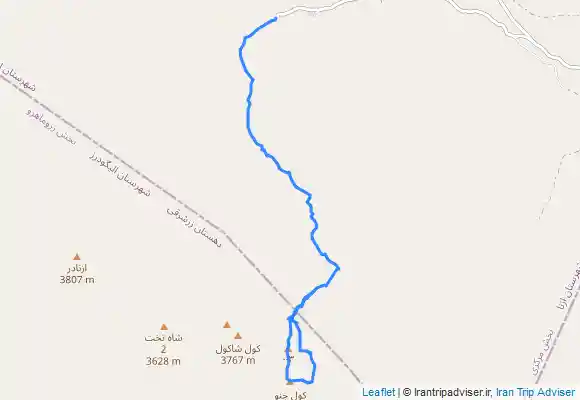 ترک جی پی اس قله کول جنو