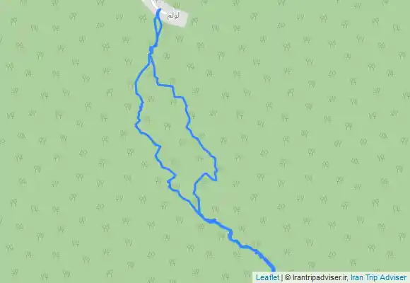 ترک جی پی اس آبشار دوقلو جزی روستای لولوم مینودشت