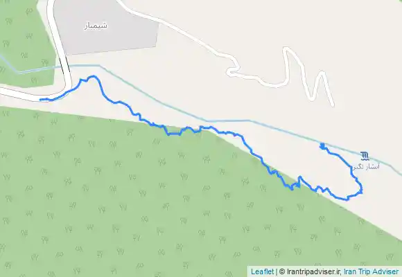 ترک جی پی اس آبشار نگین