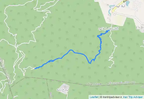 ترک جی پی اس پیمایش جنگلی اته کوه