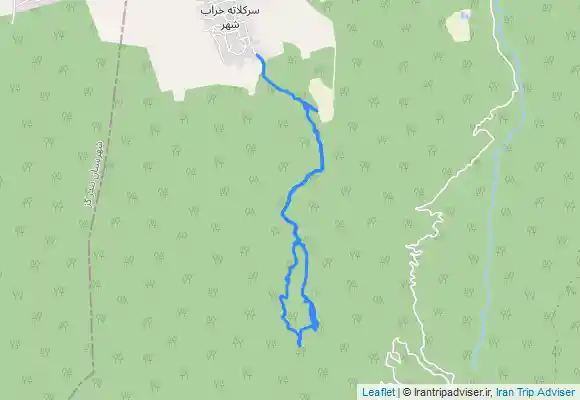 ترک جی پی اس آبشار بزبنه آبشار دار دکته آبشار سنگ کومه(منزولک)