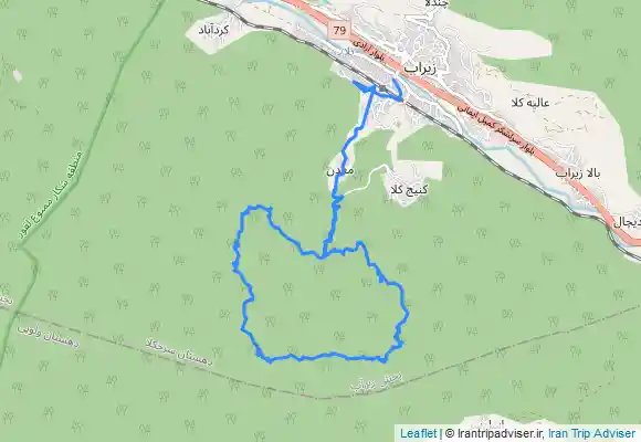 ترک جی پی اس قله زینگالو