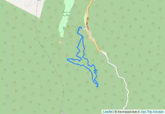 ترک جی پی اس تپه نور . کلبه عمو حسن . هنرمندان ، یال تخت ورزش . یال مهتاب ، چشمه سوم . تپه نورشهدا