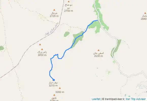 ترک جی پی اس برف انبار