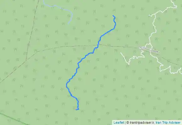 ترک جی پی اس آبشار افرا کمان ، از روستای دِزَک