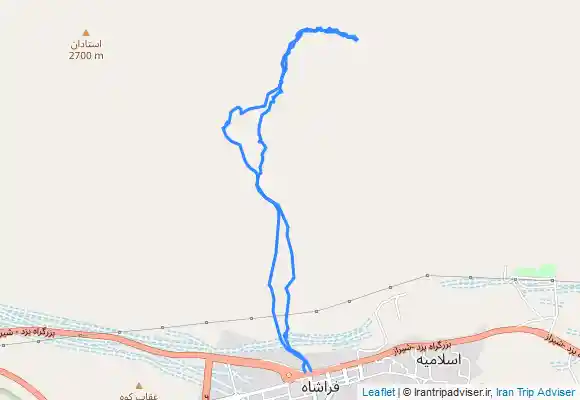 ترک جی پی اس قله فراشاه