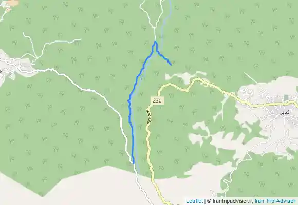 ترک جی پی اس Mahtarash Waterfall آبشار ماه تراش