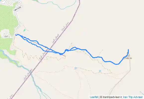 ترک جی پی اس قله کرکوه from Khūr