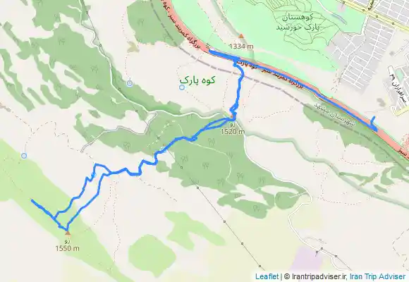 ترک جی پی اس پیمایش قله زو و قله ماندگار (سنگچین)