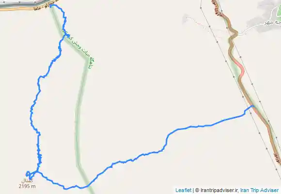 ترک جی پی اس صعود به قله کمتال (دره شفلی)