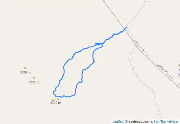 ترک جی پی اس رفت و برگشت قله شنلی از مسیر شمالی