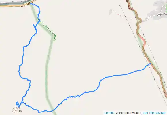 ترک جی پی اس قله کمتال از دره شفلی