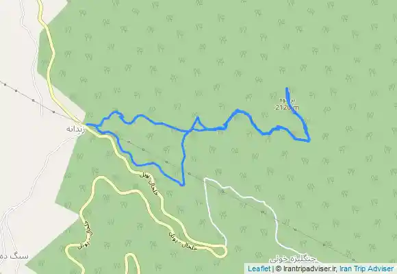 ترک جی پی اس قله برزکوه ، پونل