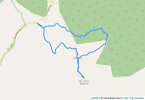 ترک جی پی اس پیر گرد کوه