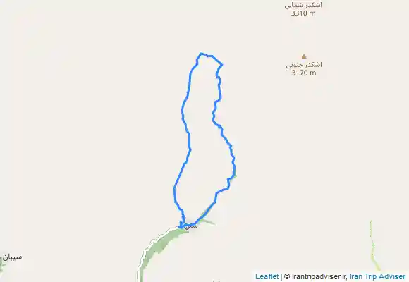 ترک جی پی اس سرخه لیچه و ولرده و آبشارهای سنج