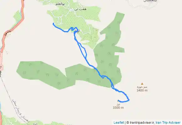 ترک جی پی اس قله برز