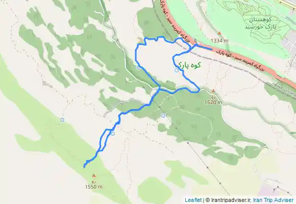 ترک جی پی اس زو و قله ماندگار