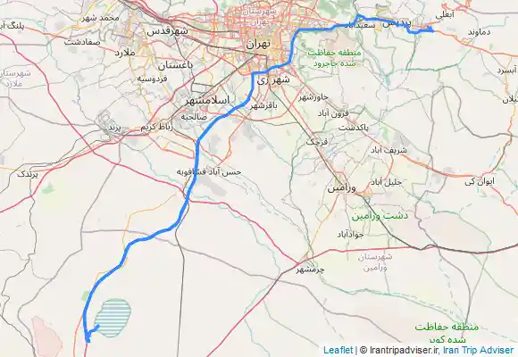 ترک جی پی اس حوض سلطان قم