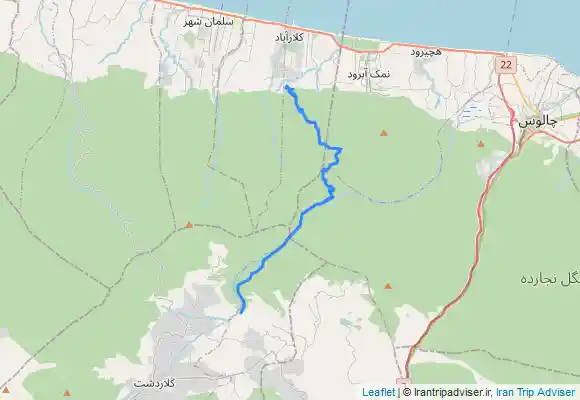 ترک جی پی اس کردیچال به کار آباد