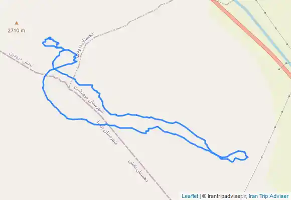 ترک جی پی اس قله زنه مرودشت ZANE PEAK AT SHIRAZ