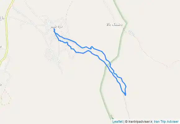 ترک جی پی اس دره شیر، لاخشک