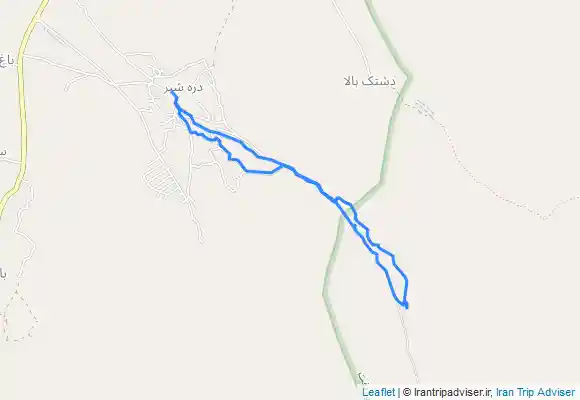 ترک جی پی اس لاخشک دره شیر تا چشمه