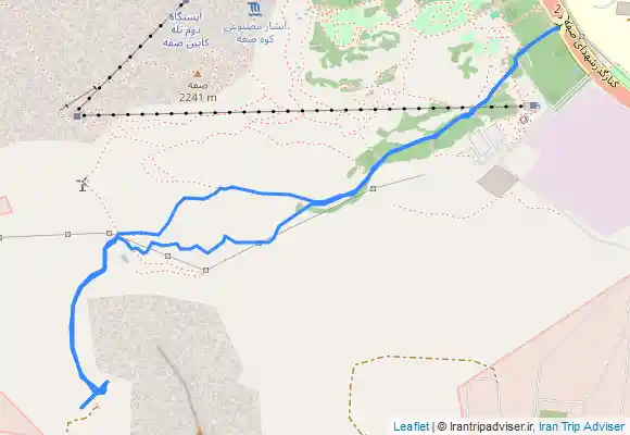ترک جی پی اس صفه هفت چشمه