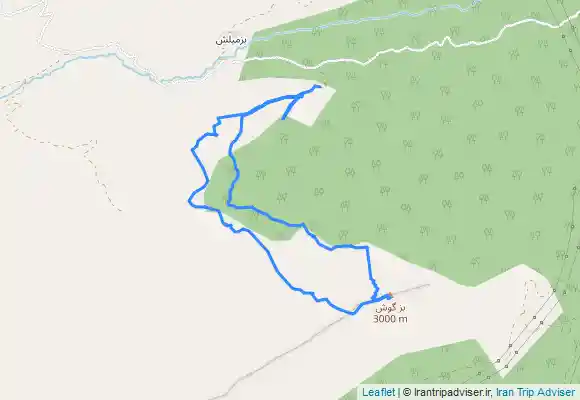 ترک جی پی اس قله بزگوش از تنگوسر