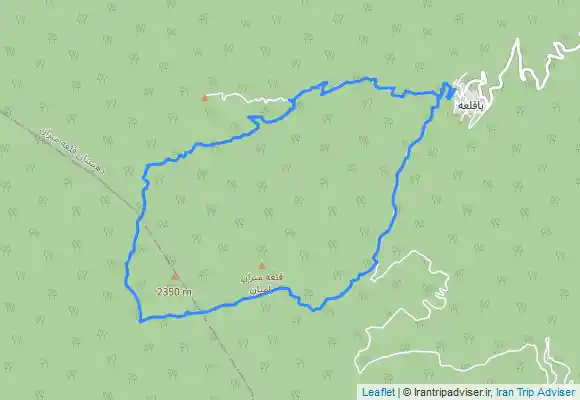 ترک جی پی اس پیمایش دور قلعه موران